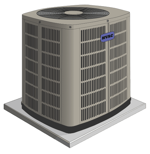 HVAC unit installed by City Air Systems